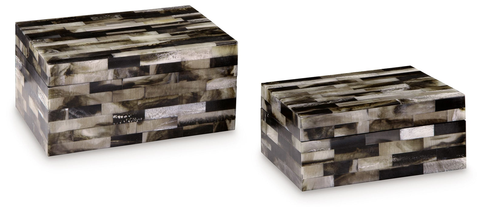 Ellford - Black / Brown / Cream - Box Set (Set of 2) Sacramento Furniture Store Furniture store in Sacramento