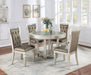 Adelina - Round Table - Champagne Sacramento Furniture Store Furniture store in Sacramento