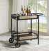 Colson - Serving Cart - Black Finish Sacramento Furniture Store Furniture store in Sacramento