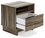 Shallifer - Brown - One Drawer Night Stand Sacramento Furniture Store Furniture store in Sacramento