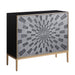 Quilla - Accent Table - Black, Gray & Brass Finish Sacramento Furniture Store Furniture store in Sacramento