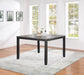 Elodie - Counter Height Dining Table With Extension Leaf - Gray And Black Sacramento Furniture Store Furniture store in Sacramento