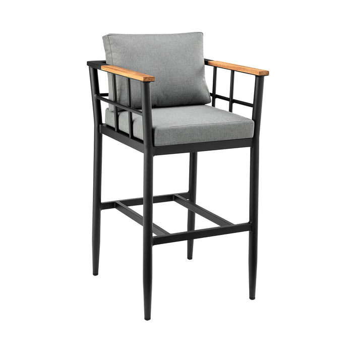 Orlando - Outdoor Patio Bar Stool With Cushions