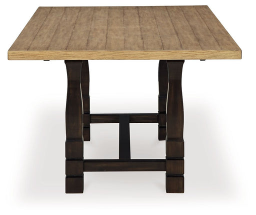 Charterton - Two-tone Brown - Rectangular Dining Room Table Sacramento Furniture Store Furniture store in Sacramento