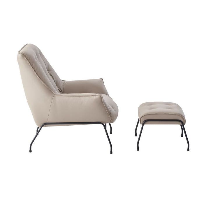 Zusa - Accent Chair & Ottoman