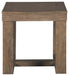 Cariton - Gray - Square End Table Sacramento Furniture Store Furniture store in Sacramento