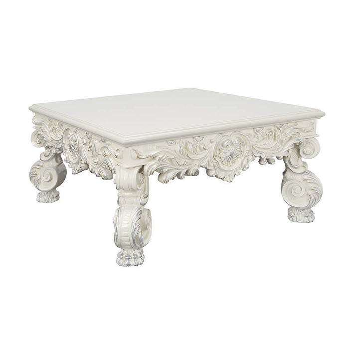 Adara - Coffee Table - Antique White Finish Sacramento Furniture Store Furniture store in Sacramento