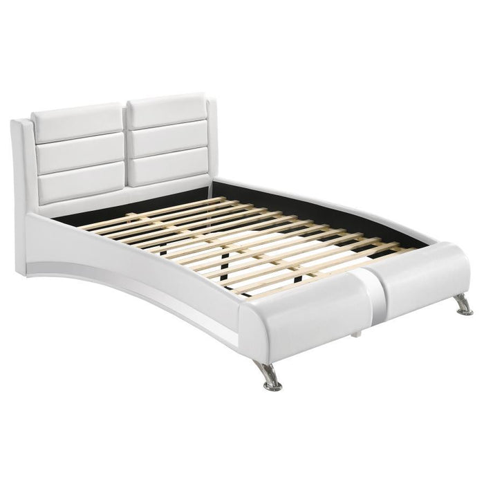 Jeremaine - Contemporary Upholstered Platform Bed Bedroom Set Sacramento Furniture Store Furniture store in Sacramento