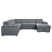 Hanley - Sectional Sofa - Gray Fabric Sacramento Furniture Store Furniture store in Sacramento