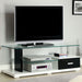 Egaleo - TV Console - Black / White Sacramento Furniture Store Furniture store in Sacramento