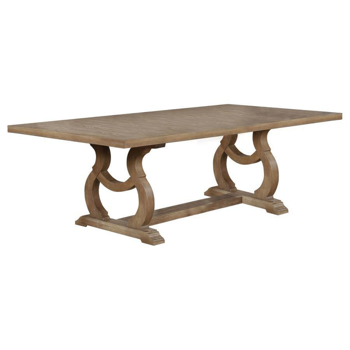 Brockway - Cove Trestle Dining Table Sacramento Furniture Store Furniture store in Sacramento