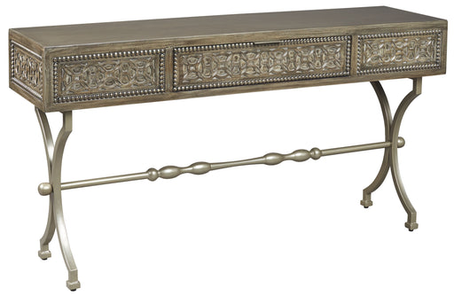 Quinnland - Antique Black - Console Sofa Table Sacramento Furniture Store Furniture store in Sacramento