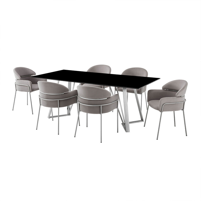 Cressida And Portia - Rectangular Dining Set