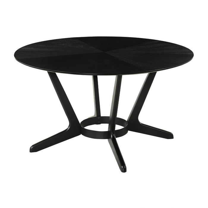 Santana - Round Wood Dining Table