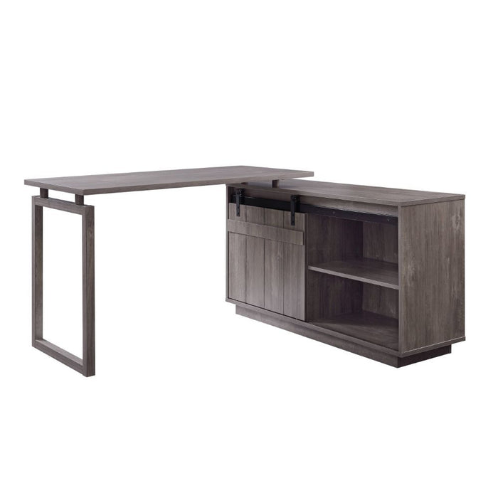 Bellarosa - Desk - Gray Washed - 30" Sacramento Furniture Store Furniture store in Sacramento