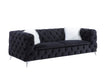 Phifina - Sofa - Black Velvet Sacramento Furniture Store Furniture store in Sacramento