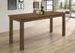 Coleman - Counter Height Table - Rustic Golden Brown Sacramento Furniture Store Furniture store in Sacramento