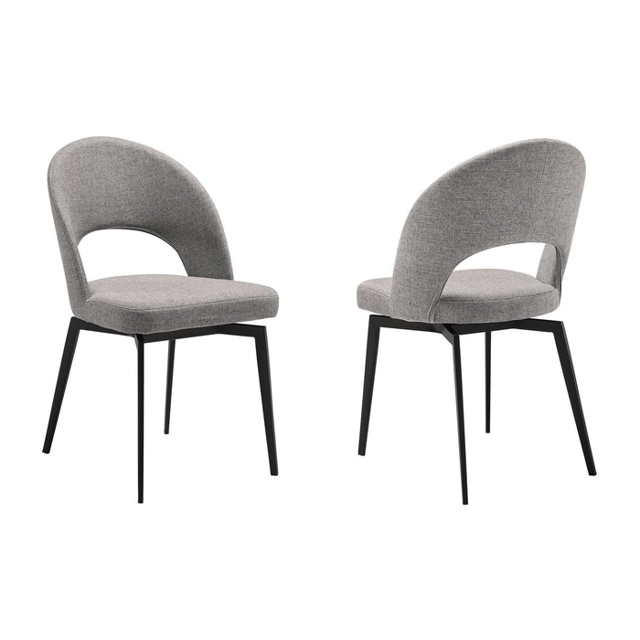 Lucia - Swivel Upholstered Dining Chair (Set of 2)