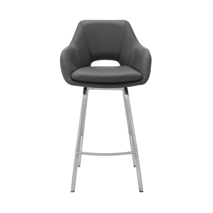 Aura - Steel Swivel Stool