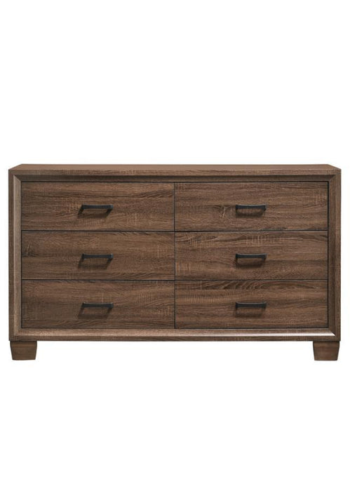 Brandon - 6-Drawer Dresser - Medium Warm Brown Sacramento Furniture Store Furniture store in Sacramento