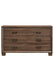 Brandon - 6-Drawer Dresser - Medium Warm Brown Sacramento Furniture Store Furniture store in Sacramento