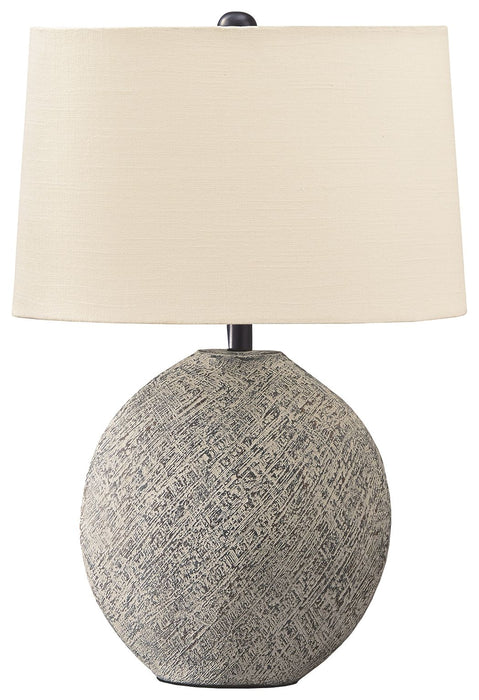 Harif - Beige - Paper Table Lamp Sacramento Furniture Store Furniture store in Sacramento