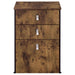 Estrella - 3-Drawer File Cabinet - Antique Nutmeg And Gunmetal Sacramento Furniture Store Furniture store in Sacramento