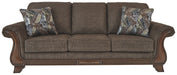 Miltonwood - Teak - Sofa Sacramento Furniture Store Furniture store in Sacramento