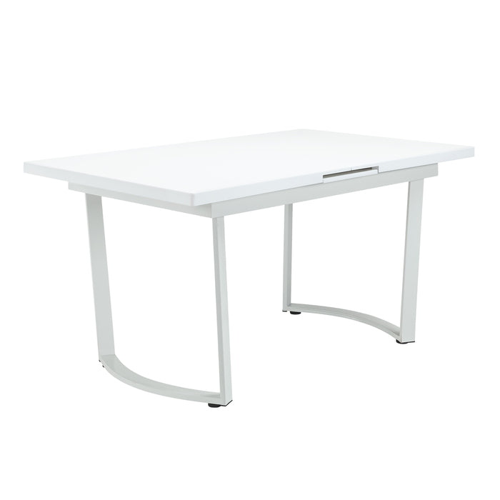 Palton - Dining Table - High Gloss White Finish