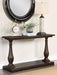 Walden - Rectangular Sofa Table With Turned Legs And Floor Shelf - Coffee Sacramento Furniture Store Furniture store in Sacramento