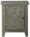 Pierston - Gray - Accent Cabinet Sacramento Furniture Store Furniture store in Sacramento