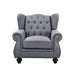 Hannes - Chair - Gray Fabric Sacramento Furniture Store Furniture store in Sacramento