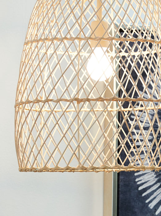 Calett - Beige - Rattan Pendant Light Sacramento Furniture Store Furniture store in Sacramento