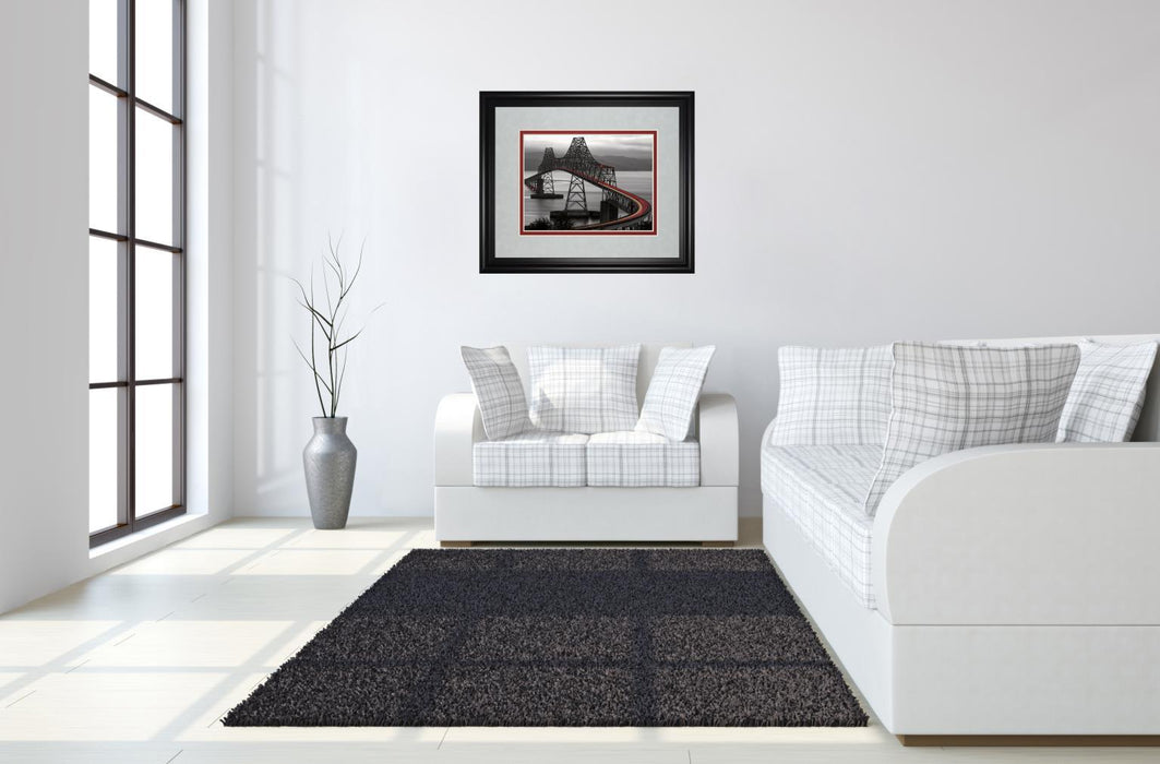 Boomerang By Aaron Reed - Framed Print Wall Art - Black