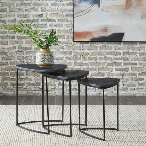 Olinmere - Black - Accent Table (Set of 3) Sacramento Furniture Store Furniture store in Sacramento