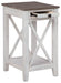 Adalane - White / Gray - Accent Table Sacramento Furniture Store Furniture store in Sacramento