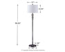 Joaquin - Clear / Chrome Finish - Crystal Floor Lamp Sacramento Furniture Store Furniture store in Sacramento