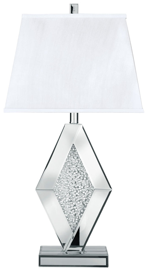 Prunella - Silver Finish - Mirror Table Lamp Sacramento Furniture Store Furniture store in Sacramento
