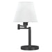 Colombe - Rotatable Frame Table Lamp - Off White And Matte Black Sacramento Furniture Store Furniture store in Sacramento