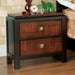 Patra - Nightstand - Acacia / Walnut Sacramento Furniture Store Furniture store in Sacramento