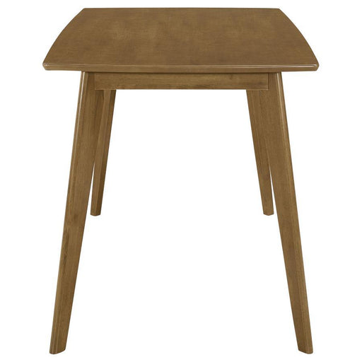 Kersey - Dining Table With Angled Legs - Chestnut Sacramento Furniture Store Furniture store in Sacramento