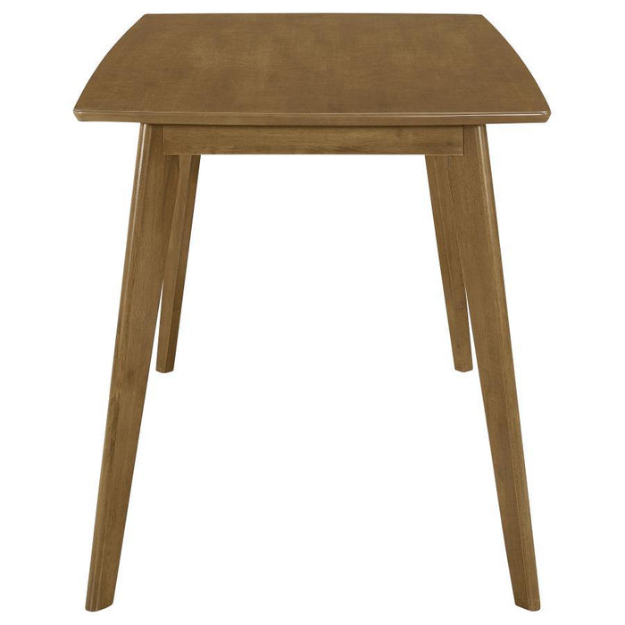 Kersey - Dining Table With Angled Legs - Chestnut Sacramento Furniture Store Furniture store in Sacramento