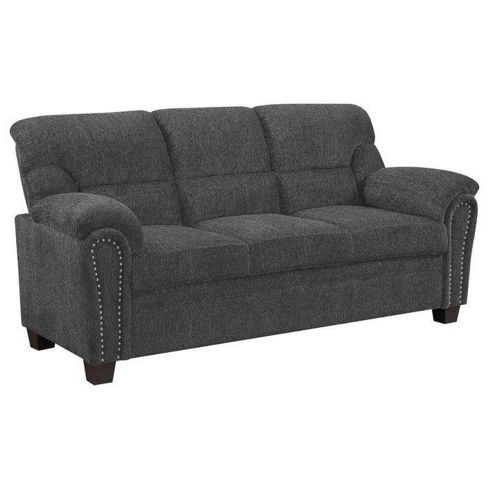 Clementine - Upholstered Padded Arm Sofa Set