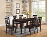 Sonata - Dining Table - Espresso & Espresso PU Sacramento Furniture Store Furniture store in Sacramento