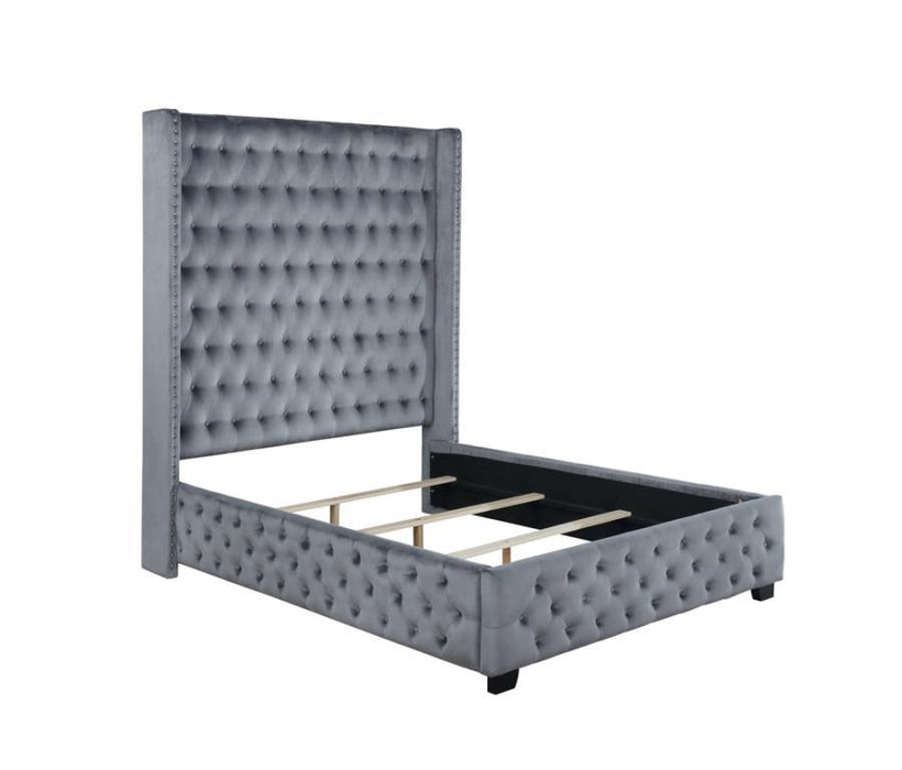 Rocori - Wingback Tufted Bed Sacramento Furniture Store Furniture store in Sacramento