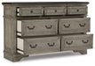 Lodenbay - Antique Gray - Dresser Sacramento Furniture Store Furniture store in Sacramento