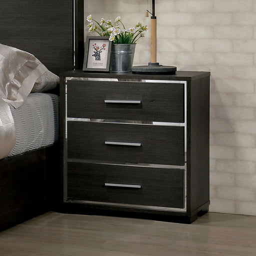 Camryn - Nightstand - Warm Gray Sacramento Furniture Store Furniture store in Sacramento