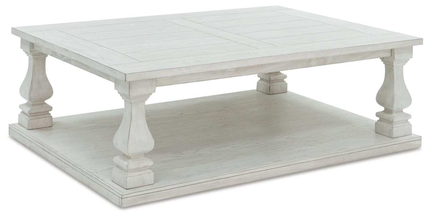 Arlendyne - Antique White - Rectangular Cocktail Table Sacramento Furniture Store Furniture store in Sacramento