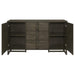 Kelly - 3-Drawer Storage Dining Sideboard Server - Dark Gray Sacramento Furniture Store Furniture store in Sacramento