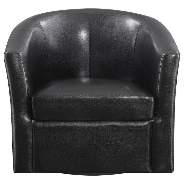 Turner - Upholstery Sloped Arm Accent Swivel Chair Sacramento Furniture Store Furniture store in Sacramento